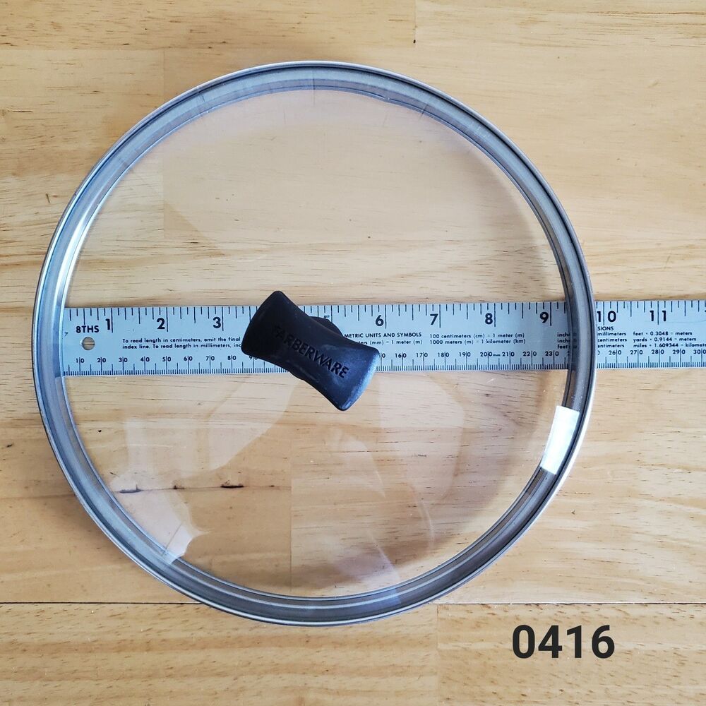 Farberware 10" Glass Replacement Cookware Lid Only SYD01404041 - 0416